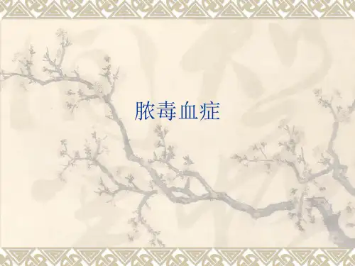 脓毒血症.ppt