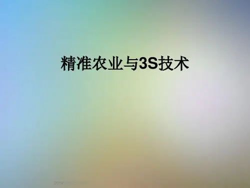 精准农业与3S技术