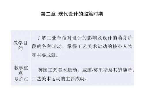现代设计史第二章解读