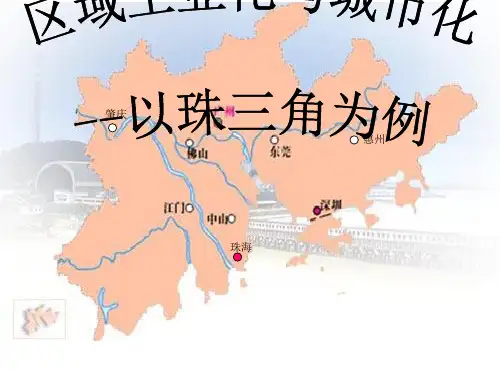区域工业化与城市化教学设计