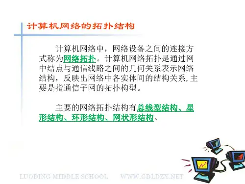 计算机网络的拓扑结构