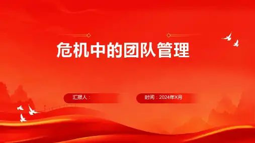 危机中的团队管理
