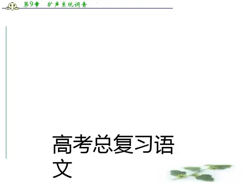 《金学案》高考语文一轮复习课件：专题3辨析并修改病句(179张PPT)