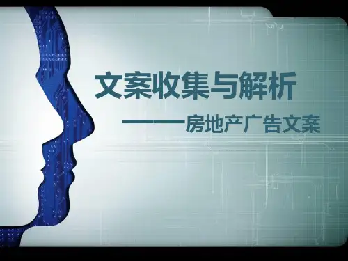 房地产类广告文案分析