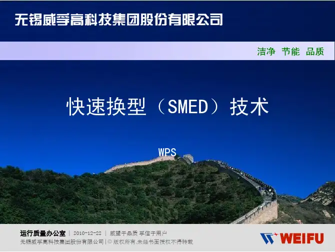 快速换型