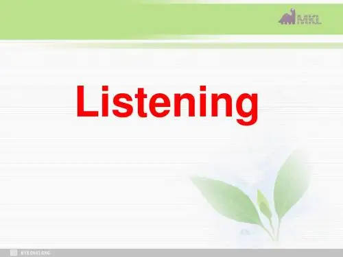 人教版高中英语 Unit2Sailing the oceans-Listening课件 新人教选修9