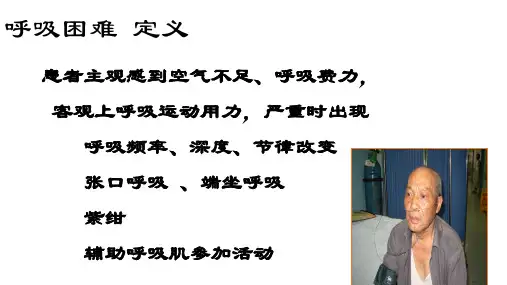 诊断学—呼吸困难
