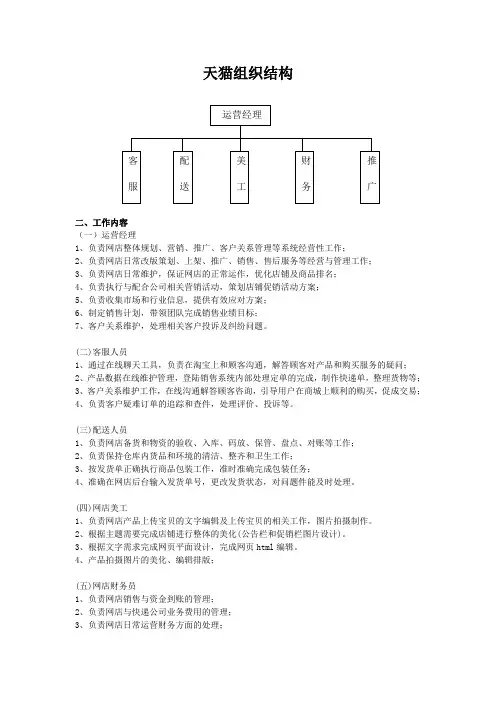 淘宝组织结构
