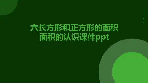 六长方形和正方形的面积面积的认识课件