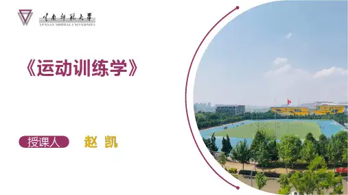绪论 第一章 竞技体育与运动训练