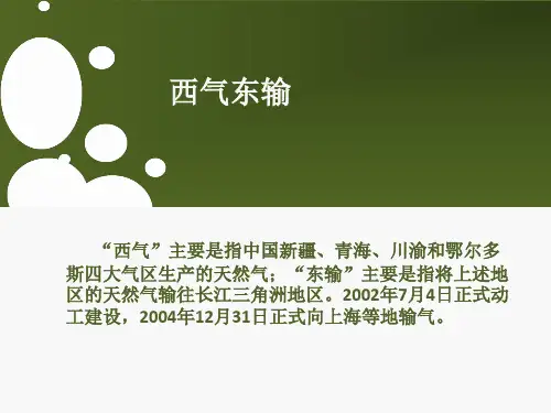 西气东输西电东送
