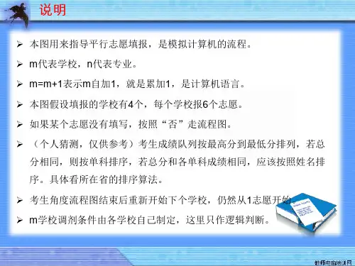 高考平行志愿填报指导