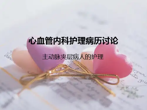 主动脉夹层病例讨论