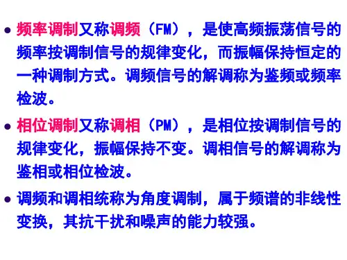 第六章-角度调制与解调