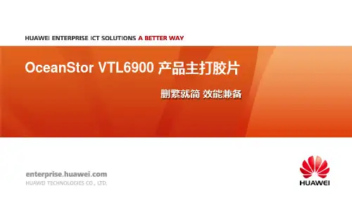 华为OceanStorVTL6900产品主打胶片
