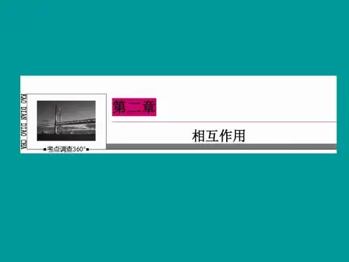 2015届高考物理一轮复习 2-3受力分析共点力的平衡课件