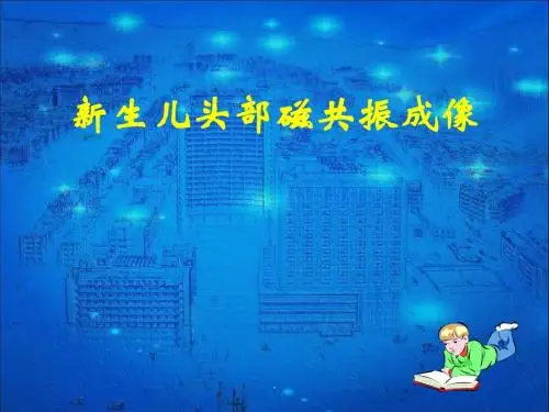 新生儿头部磁共振成像PPT课件