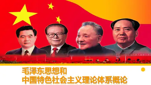 《毛泽东思想和中国特色社会主义理论体系概论》 第8章