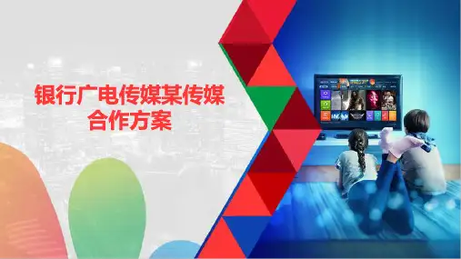 广电无线传媒媒体金融银行品牌线上渠道传播合作方案【PPT可编辑】【活动策划方案】