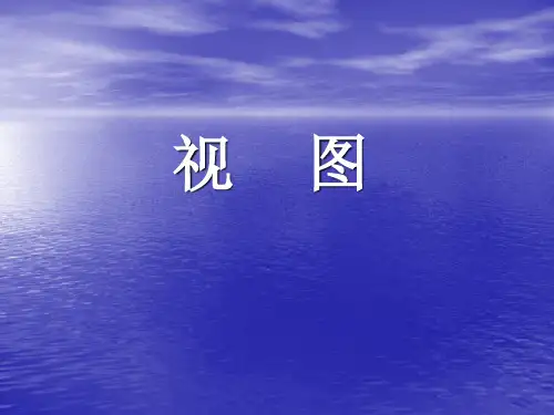 北师大版九年级上册数学课件5.2视图(共52张PPT)