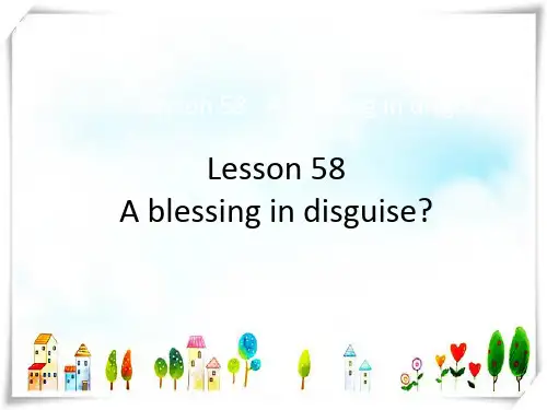 新概念英语NCE2_Lesson58课件