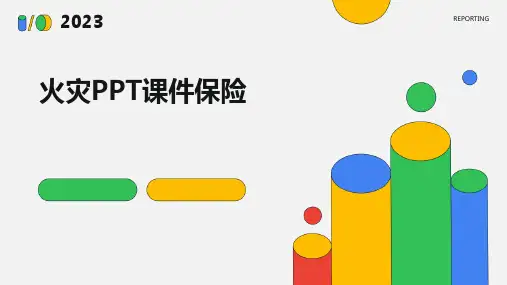 火灾ppt课件保险