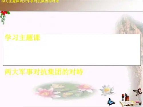两大军事对抗集团的形成 PPT课件2 川教版