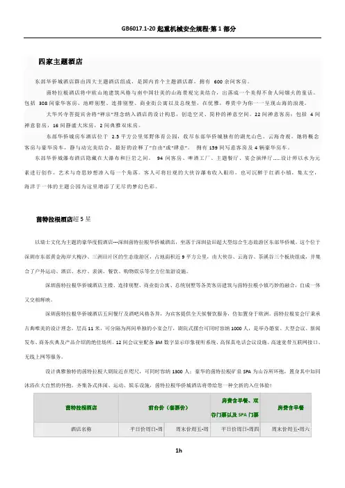 主题度假型酒店案例