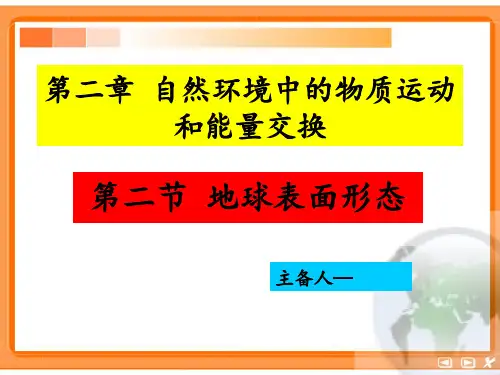 地球表面形态 ppt课件