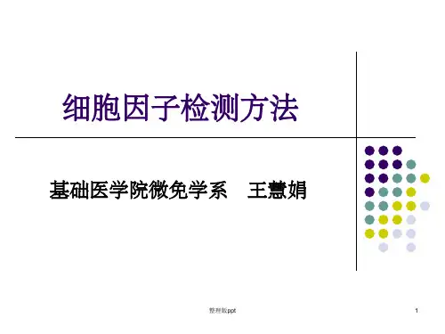 细胞因子检测方法