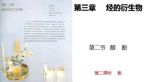 3-2-2 酚(教学课件)-高中化学人教版(2019)选择性必修3