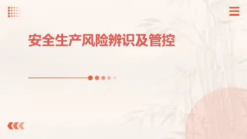 安全生产风险辨识及管控ppt