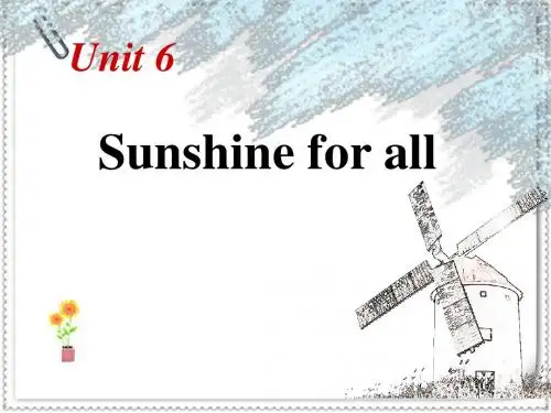 牛津译林版八下 Unit 6  Reading1 (共34张PPT)