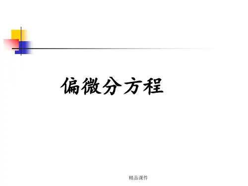 偏微分方程