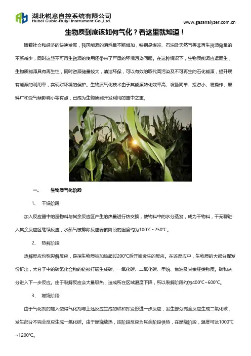 生物质到底该如何气化？看这里就知道!