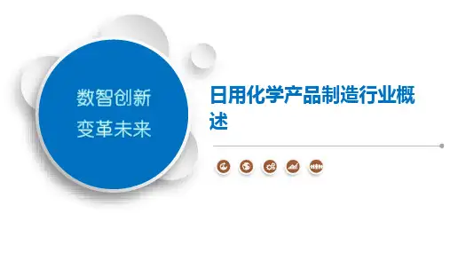 日用化学产品制造行业概述