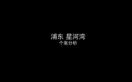 上海星河湾个案分析