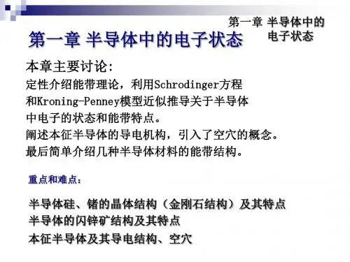 半导体硅锗的晶体结构