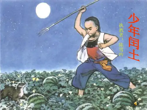 17少年闰土(课件)