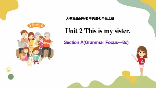 Unit2SectionA(GrammarFocus3c)课件人教版英语七年级上册