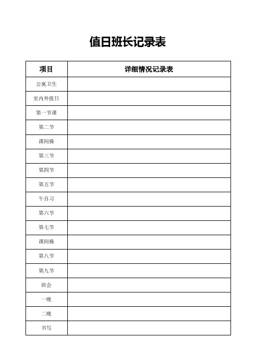 值日班长记录表_5