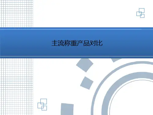 市场主流动态称重产品对比