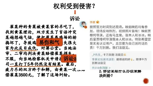 高中政治人教版选修五专题6.1不打官司解决纠纷课件