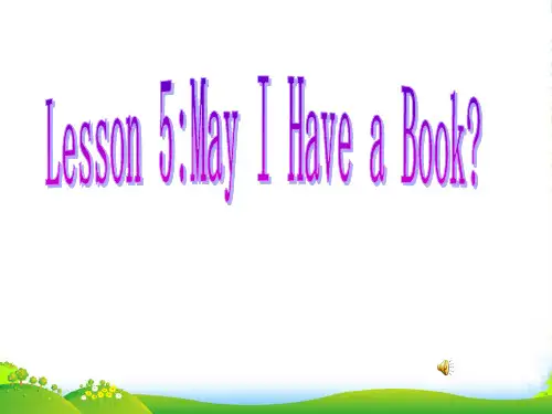 冀教版七年级英语上册 Unit 1 Lesson 5 课件(共15张PPT)