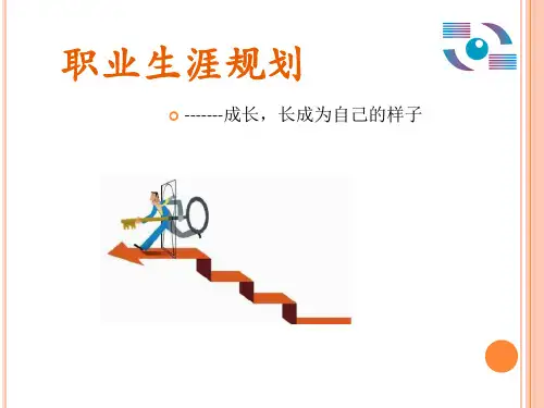 职业生涯规划培训教材(共66张PPT)
