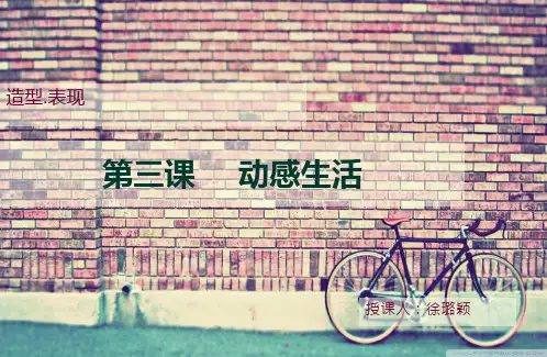 第三课、动感生活