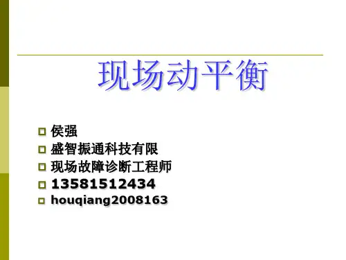 动平衡原理及案例
