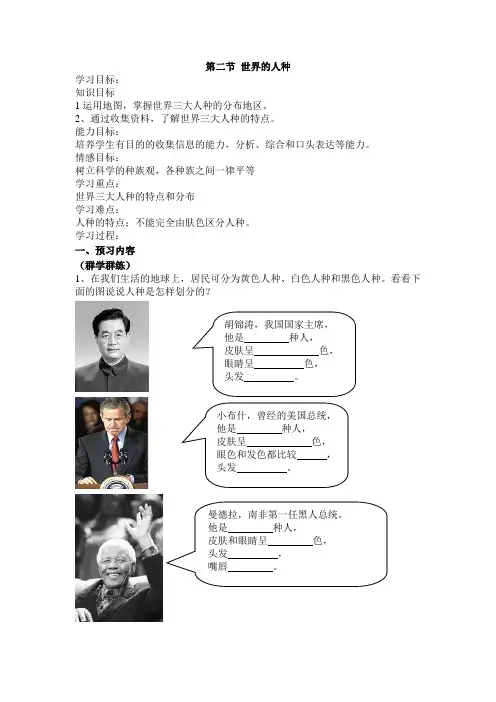 世界的人种