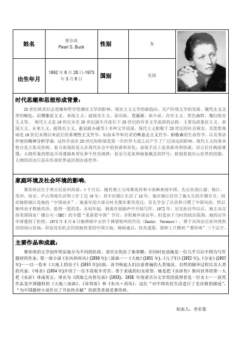 赛珍珠