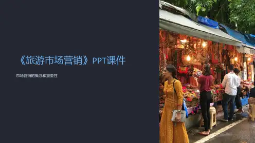 《旅游市场营销》课件